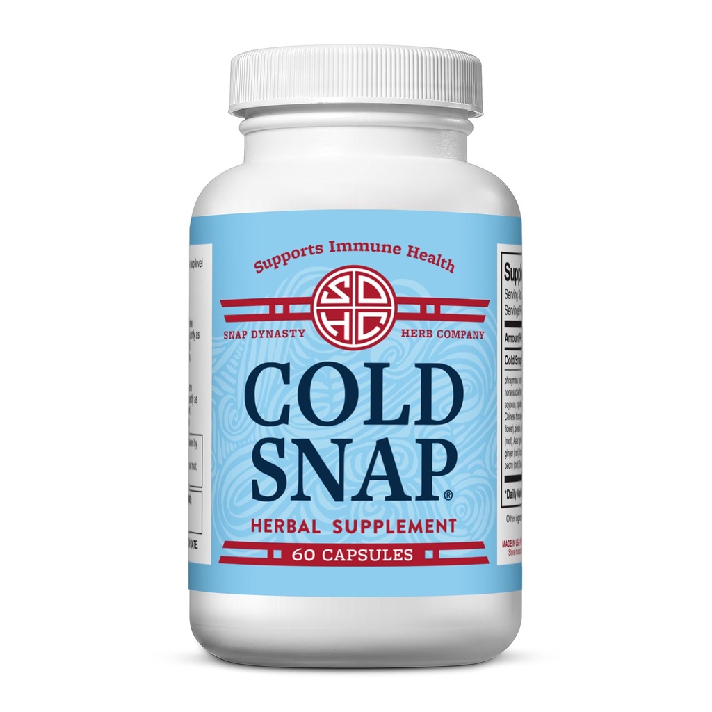 OHCO Cold Snap - Chinese Herbal Supplement for Deep-Level Immune Support 60 Capsules