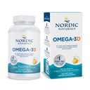 Nordic Naturals Omega-3D, Lemon Flavor - 120 Soft Gels - 690 mg Omega-3 + 1000 IU Vitamina D3 - Fish Oil - EPA & DHA - Immune Support, Brain & Heart Health, Healthy Bones - Non-GMO - 60 Servings