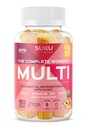 SUKU Vitamins - Complete Women's Multi - with Boron, Vitamin K2, B12, A and More for Women Health - Easy to Chew - Non GMO, Gluten Sugar Free - Pineapple & Peach Flavored Gummy Vitamins, 60 Count