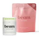 Beam Glow &amp; Creatine Bundle, Hormone Balance, Energy &amp; Muscle Support for Women, Hair, Skin, Nails, Hydration, Vegan, No Sugar, Third Party Tested