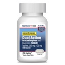 HealthCareAisle Dual Action Acetaminophen and Ibuprofen (NSAID) Tablets, 250 mg /125 mg Pain Reliever - 250ct Caplets