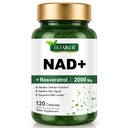 TKTALKER NAD Supplement 2000 Mg - 120 Capsules True NAD & Resveratrol