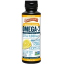El suplemento líquido de aceite de pescado Omega 3 de Barlean para hombres y mujeres, 1080 mg de EPA y DHA Fatty Acid, promueve la salud del cerebro y el corazón - No GMO, Lemon Crème, 8 oz