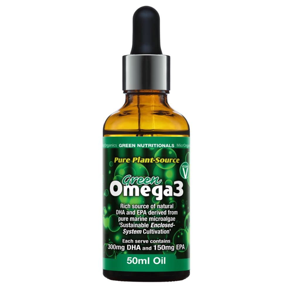 Green Nutritionals Vegan Omega3 50ml Petróleo - Vegan Vegetariano Niño Mascotas