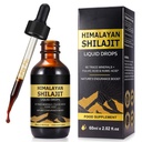 Shilajit Pure Himalayan Organic Resin Drop, Pure Himalayan Shilajit Resin Liquid Gold Supplement, Shilajit Organic Drop Rich in 85+ Trace Minerals, Shilajit for Men & Women (2.02 Fl Oz (Pack of 1))