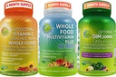 SUPPLEMENTS STUDIO Vegan Immune, Energy & Hormone Support Bundle for Men and Women – Vegan Whole Food Multivitamin Without Iron + Liposomal Vitamin C 1500mg + Optimal DIM 200mg with BioPerine®