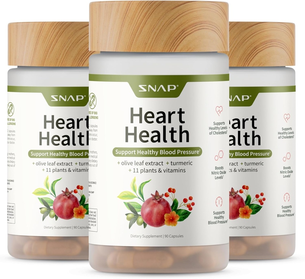 Suplementos Snap Health Suplementos y Suplementos de Circulación de Sangre, 270 cápsulas