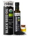 RAWYA Black Seed Oil - USDA Organic Certified - Cold Pressed - 8.4 Fl oz - Extra Virgin - Turkish Black Cumin Seed - Premium Nigella Sativa with Thymoquinone - Kalonji - Non-Gluten-Free - Suplementos Nutricionales - Extra Strong Taste