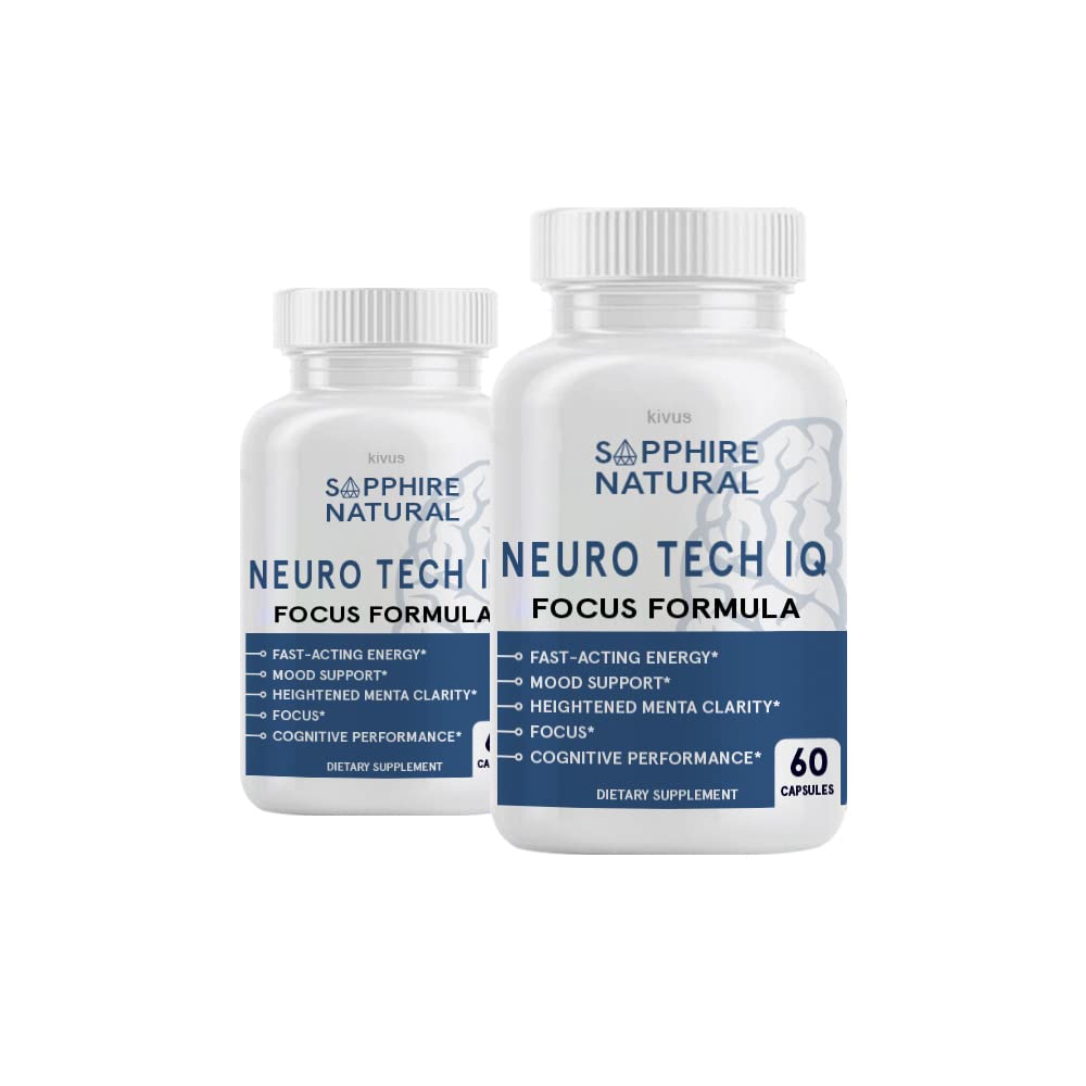 Neuro Tech IQ (2 Pack, 120 cápsulas)