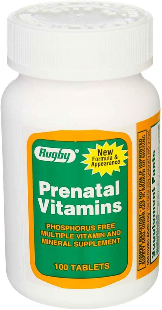 Tabletas PRENAVITE FC 100s. Comparar con: Stuart Prenatal - Botella de 100
