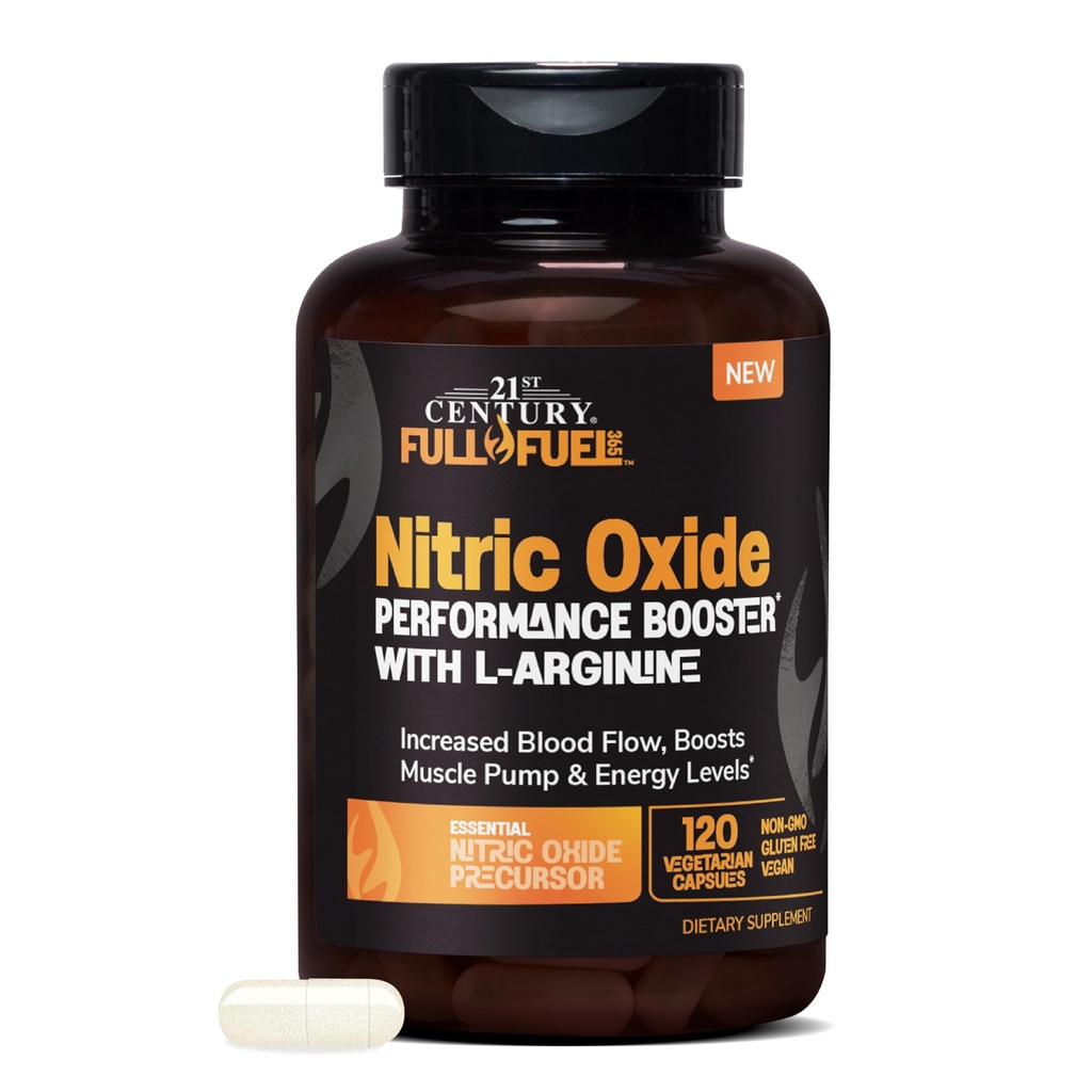 21st Century Full Fuel 365 Nitric Oxide Performance Booster with L-Arginine