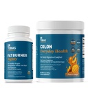 Dr. Tobias Fat Burner Nightly " Colon Everyday Health Peach Mango – Nighttime Metabolism Support " Daily Psyllium Fiber Drink for Digestive Health
