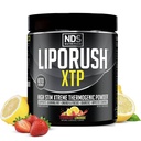 LIPORUSH NDS Nutrition XTP Thermogenic Fat Burner with L-Carnitine - Energy, Focus, and Appetite Control - Extreme Thermogenic Fat Burning Powder Weight Pérdida - Strawberry Lemonade (45 Servings)