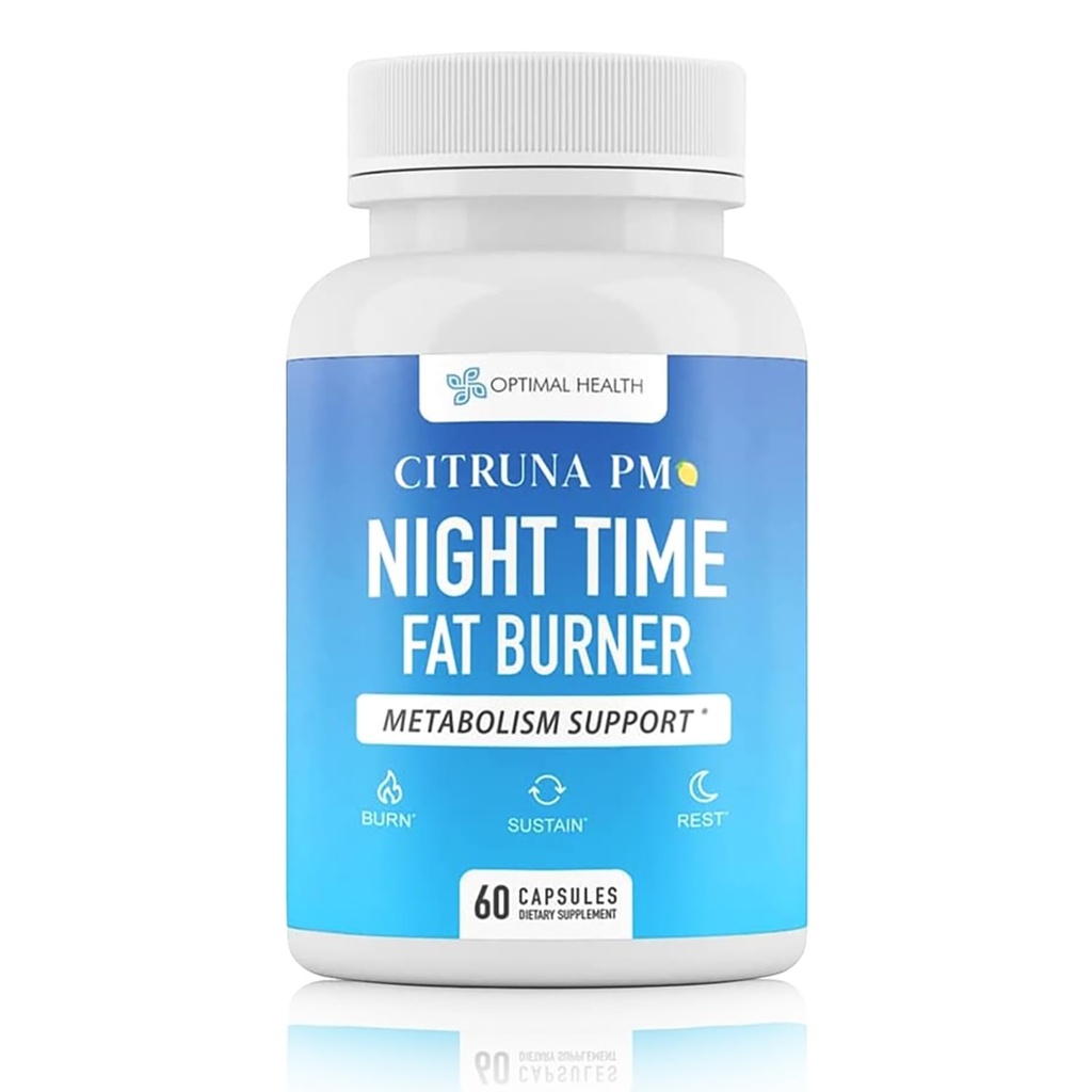 Píldoras de pérdida de peso para hombres &amp; mujeres- Pérdidas de peso natural infundadas con Ashwagandha, Lemon Balm, 5-HTP - Apetite Control Night Time Píldoras de pérdida de grasa - 60 cápsulas