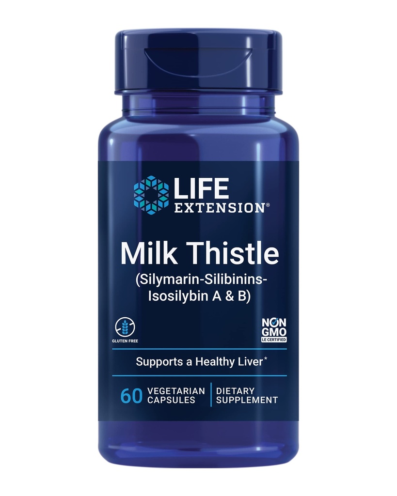 Life Extension, European Milk Thistle, 60 Veggie Caps