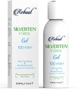Reboot Silverten Forte - Antimicrobian Silver Wound Care Gel - 3.4oz - Fast First Aid Relief for Burns, Itching & Scars - Cooling, Soothing & Revitalizing - Safe for Kids &amp; Pets
