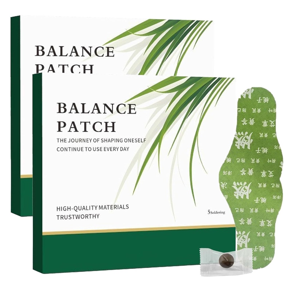 2PCS Herbal Patch Pad Balance – Ingredientes de base vegetal, Diseño cómodo, fácil uso tópico, promueve el diseño no irritante del confort abdominal
