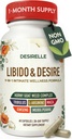 Libido Support for Women Fast Acting - Hormone Balance for Women with Hornygoatweed, Tribulus Terrestris y Maca Root, Mejorando Suplementos para Parejas 60ct, 30-Day Supply USA Tested