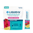 Liquid I.V.® Hydration Multiplier Sugar-Free - Raspberry Lemonade ¦ Electrolyte Powder Drink Mix ← 1 Pack (14 Servings)