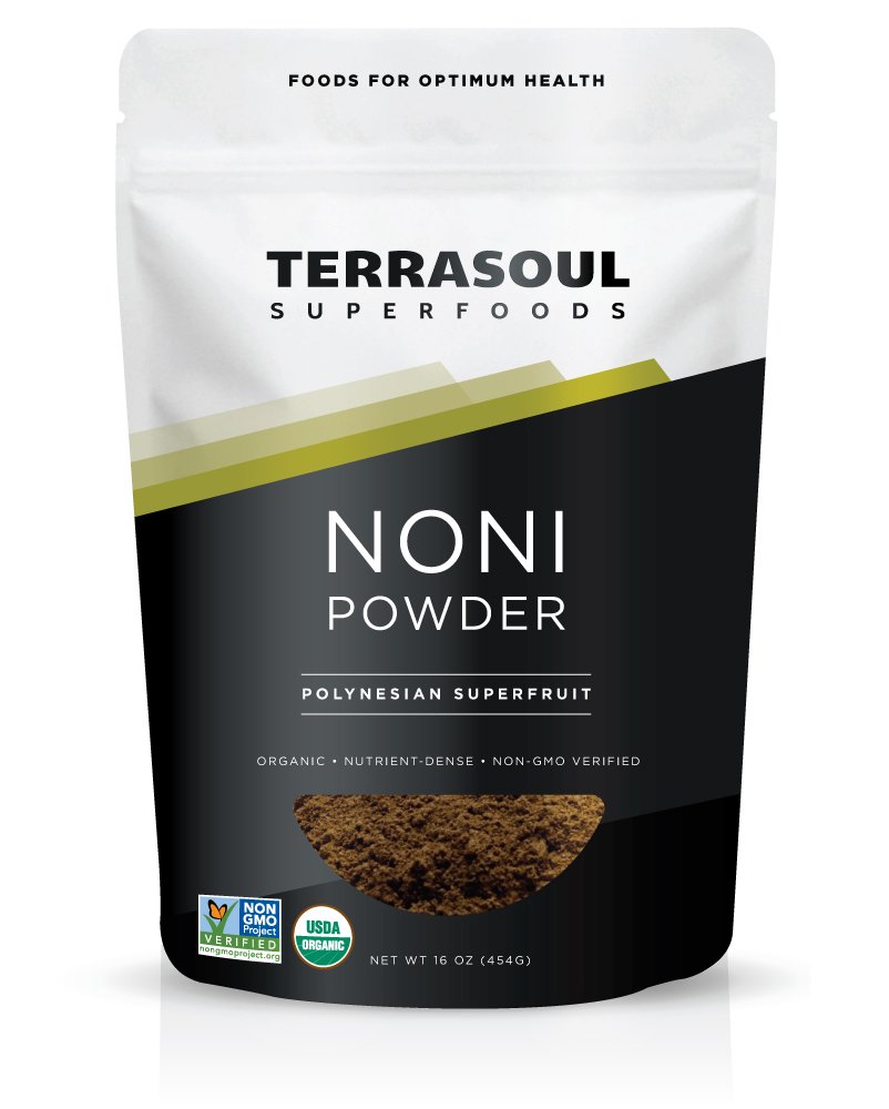 Terrasoul Superfoods Organic Noni Fruit Powder - 16 Ounces