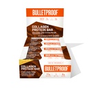 Bulletproof Chocolate Chip Cookie Dough Collagen Protein Bars, Pack of 12, Keto-Friendly Snack with MCT Oil, Grass-fed Collagen, No Added Sugar