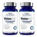 1MD Nutrition VisionMD Eye Vitamin CARMIS - with Lutein & Zeaxanthin | Supports Vision Health, Everyday Eye Strain, & Occasional Dry Eye | 60 Softgels (2-Pack)