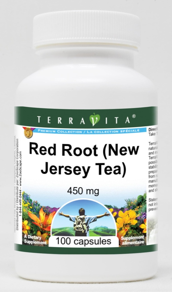 Red Root (New Jersey Tea) - 450 mg (100 Capsules, ZIN: 514977)