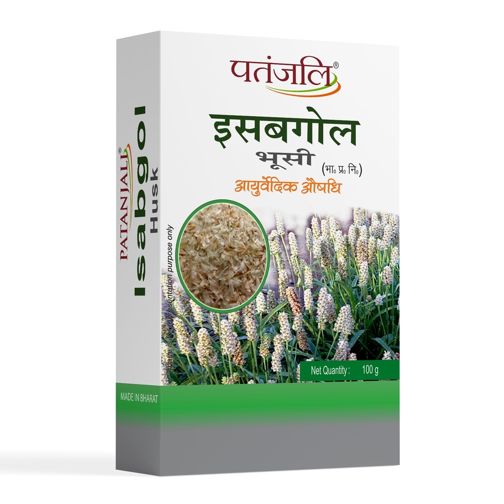 Patanjali General Isabgol Husk (Isabgol Bhoosi)-100Gm-(Pack Of 1)