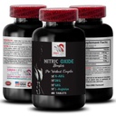 Nitric Oxide Booster Supplement - Nitric Oxide Booster - Physical Activity, Pump Power, Stamina Increase, Muscle Support, Training Formula, Endurance Formula, Recovery Blend 1 Bottle 60 Tablets