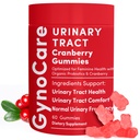 Cranberry Gummies UTI Treatment for Women | Urinary Tract Support for Women | Daily UTI Defense with Cranberry & Probiotics | Promotes Urinary Comfort & Normal Frequency | 60 Gummies