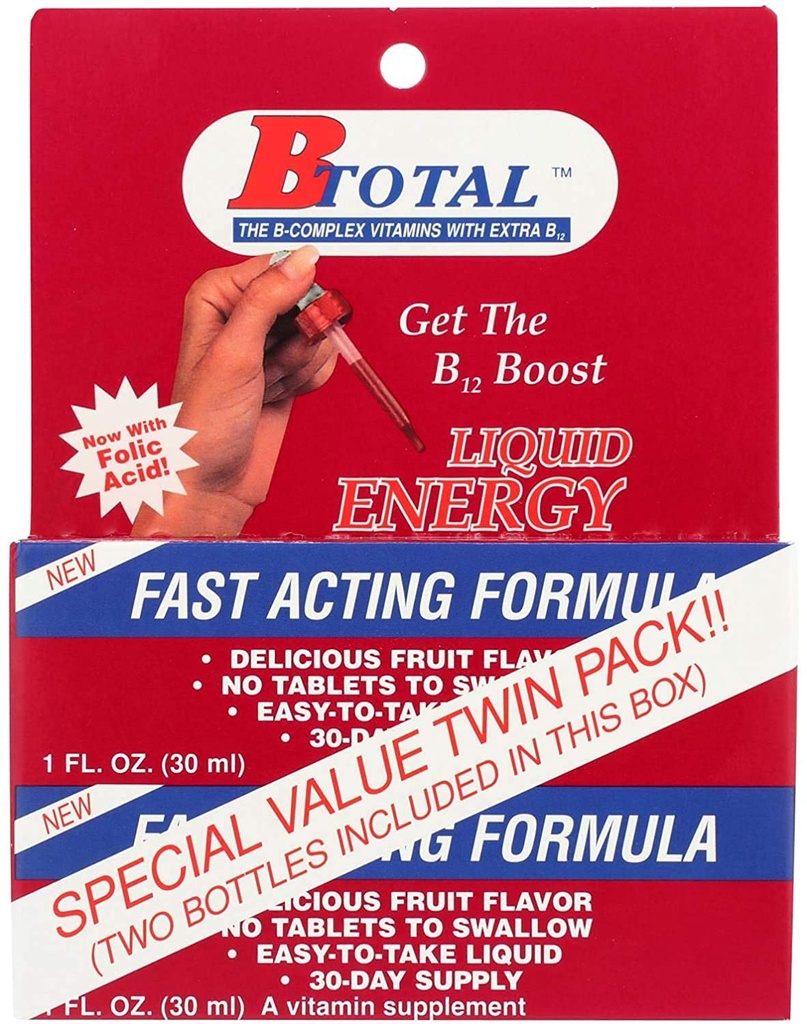 Productos sublinguales B-Total Twin Pack - 2 fl oz