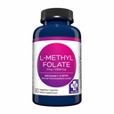 MD Life L-Methylfolate 1 mg Suplemento - Professional-Grade Active L Methylfolate Suplemento - 90 cápsulas - L-Methylfolate 1mg - Maximum Potency MTHFR W/ Essential Amino Acids