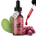 Prickly Pear Drops, Concentrated Nopal Cactus Fruit Liquid Supplement with Vitamin B12, Betalains, Vitamins & Trace Minerals, 2 Fl Oz (Pack of 1)
