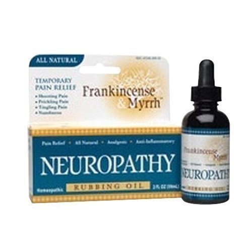 Frankincense & Myrrh Neuropathy Rubbing Oil, 2 FZ (Pack of 6) by Frankincense & Myrrh