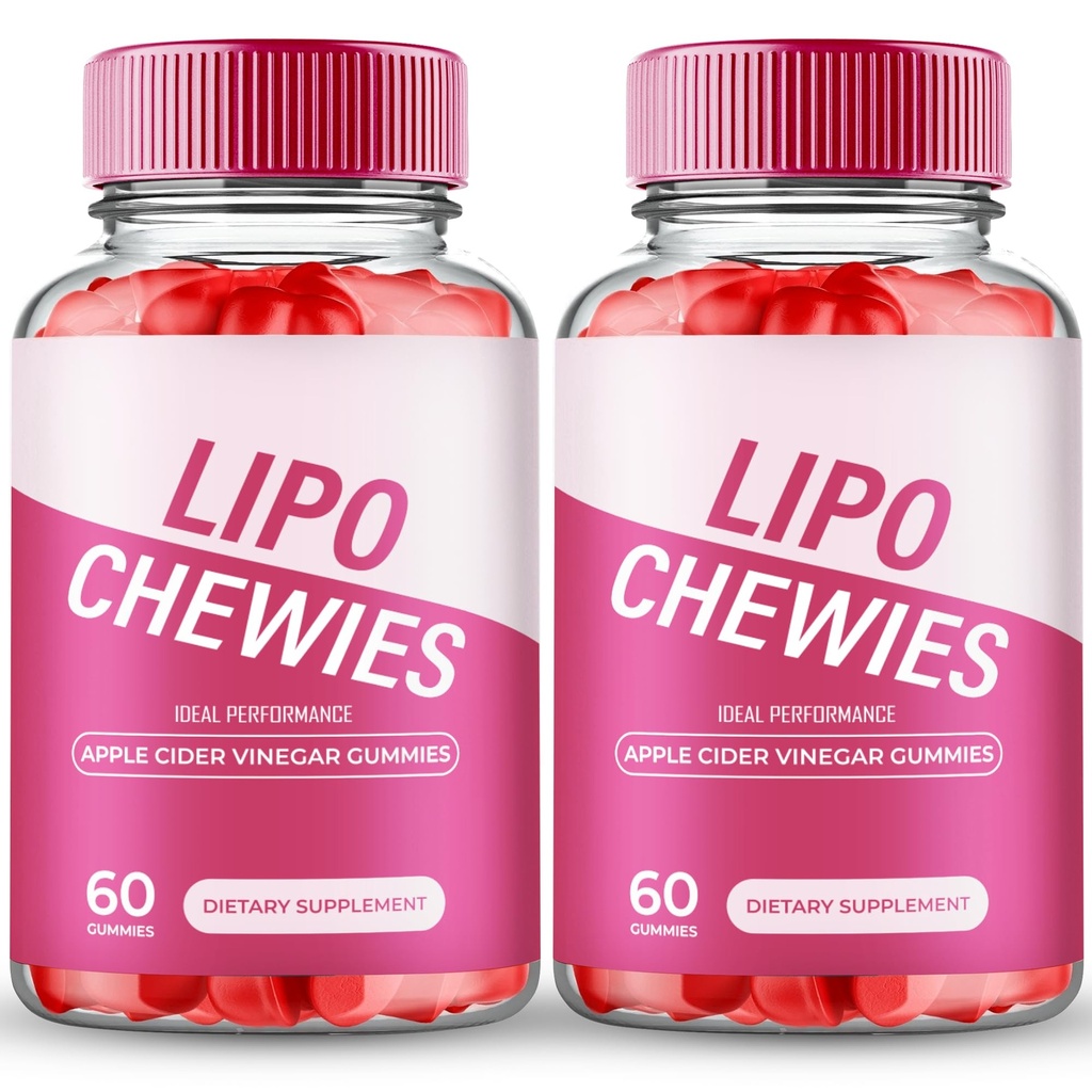 Lipo Chewies Brazillian Gummies, Lipo Chewies Keto ACV Keto Supplement Gummies - Maximum Strength, All Natural Support Formula, Keto+ACV Advanced Formula, LipoChewies Keto Gummy Reviews (2 Pack)
