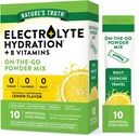 La verdad de la naturaleza Electrolyte Powder Packets  10 Pack ← Sugar Free ← Vegan, Non-GMO &amp; Gluten Free Drink Mix Supplement