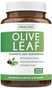 Super Strength Olive Leaf Extract Capsules - Vegan Non-GMO 750mg Olive Extract with 20% Oleuropein Antioxidant Supplement for Immunity Skin and Heart Health Support - Made in The USA (4 Month Supply)
