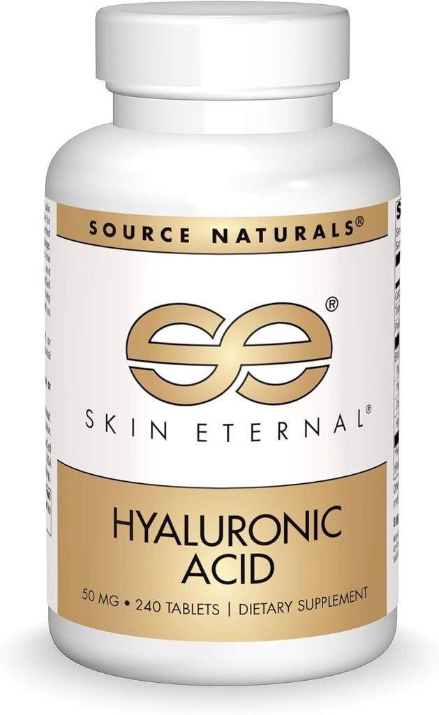 Source Naturals Skin Eternal Hyaluronic Acid, 50 mg - 240 Tablets