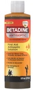 Betadine Antiseptic First Aid Solution, Povidone-Iodine 10%, Infection Protection, Kills Germs in Minor Cuts Scrapes and Burns, No Sting Promise, No Alcohol or Hydrogen Peroxide, 8 FL OZ