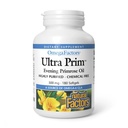 Natural Factors Omega Factors Ultra Prim Evening Primrose Oil 500 mg - Women's Health Supplement for Menopause & PMS Support - Non-GMO, Gluten-Free & Dairy-Free - 180 Softgels (180 Servings)