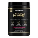 Anabolic Warfare Veiniac Muscle Pump Activator Supplement Stimulant Free Pre-Workout with L-Citrulline, Betaine Anhydrous, & Added AGMass™, Increases Nitric Oxide*, Fruit Punch 20 Servings