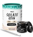 Puro Himalayan Shilajit, Alta Potencia Nutricional, Grado A Shilajit Resin con 85+ Minerales de Traza Derivada y Ácido Fulvico, Energía &amp; Inmune Suport para Hombres &amp; Mujeres, 3er Partido laboratorio estadounidense Tested (115g)