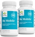 Terry Naturally Be Mobile - Collagen Supplement for Joint Health Support - Dietary Supplement with Boswellia Extract & Type II Collagen - Lower Back & Knee Support - 60 Capsules (Pack of 2)