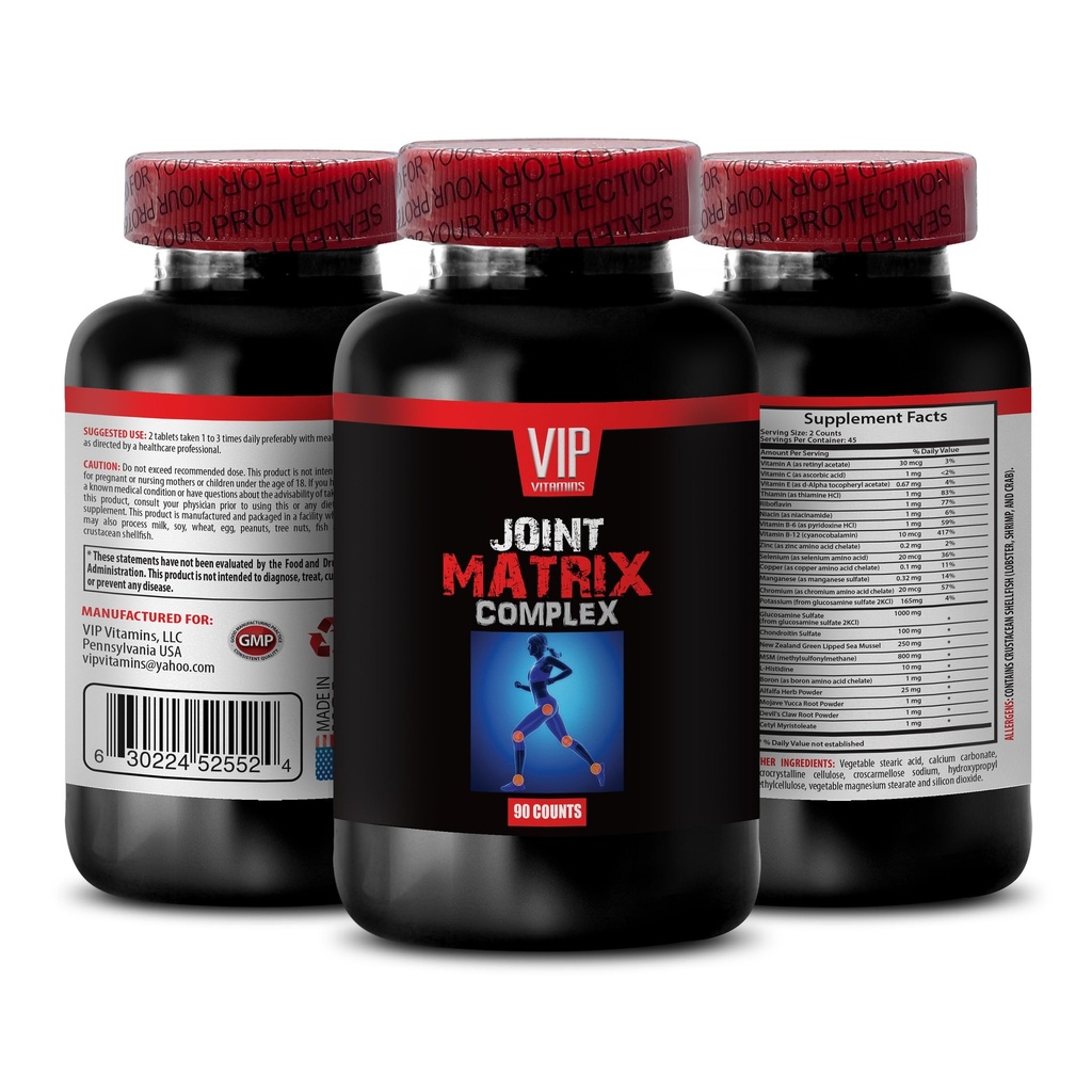 JOINT SUPPORT SUPPLEMENT - L-Histidine, joint and bone strength, Chromium, wellness formula, joint support, Yucca extract, B-6, support supplement, plant-based support, MSM, Yucca extract 1Bot