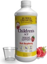 Buried Treasure Childrens ACF Advanced Immune Support, Cherry Flavor, 16oz w/Dose Cup, Immune Booster Supplement for Kids, Liquid Herbal Immunity Formula w/Vitamin C Elderberry Enchinacea Zinc