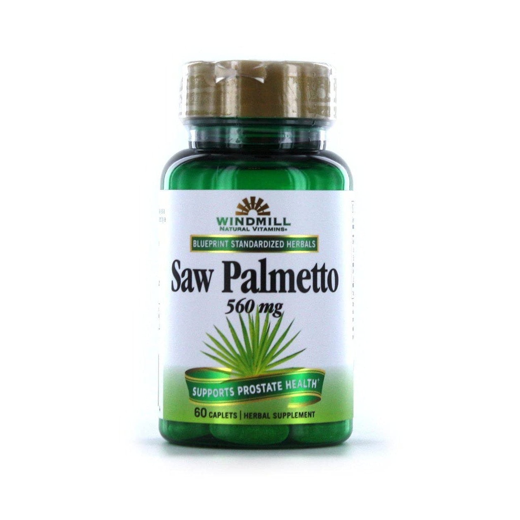 Herbales Windmill vio palmetto 320 mg suplemento dietético caplets - 60 ea
