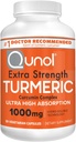 Cunol Turmeric Curcumin Capsules, 1000mg Suplemento Extra Strength, Tecnología Patented Hydro-Soluble, Alternativa a la Curcumina Turmérica con Pepper Negro, 30 cápsulas Veggie