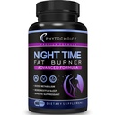 PHYTOCHOICE Night Time Weight Loss Pills for Women-Carb Blocker Appetite Suppressant with Melatonin-Fat Burner Diet Pills that Work Fast for Women-Nighttime Metabolism Booster-Made in USA-1 Pack