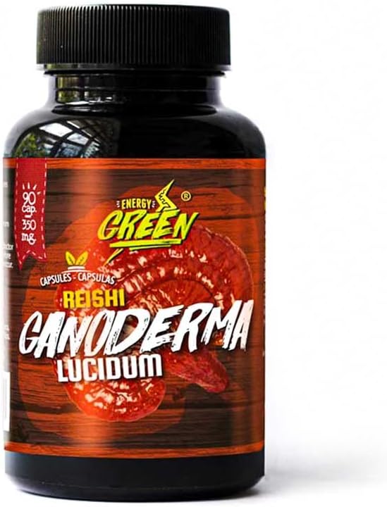 ANDES HEALTHY · SUSTAINABLE · FAIR Reishi Ganaderma - Ganoderma Lucidum 120 Pills*350mg - Píldoras Veganas - No GMO - Gluten Free
