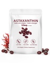 Astaxanthin 12mg Natural 120 Softgels Astaxanthin Antioxidant Supplement | 2 Month Supply, Supports Eye, Skin, Joint, Brain, Heart & Immune System Health, Fresh Microalgae Source, Non-GMO & No Gluten